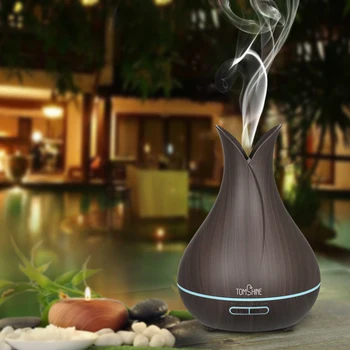 

Dimmable 400ml Night Light Air Humidifier Essential Oil Diffuser Aroma Lamp Aromatherapy Electric Aroma Mist Maker RGB