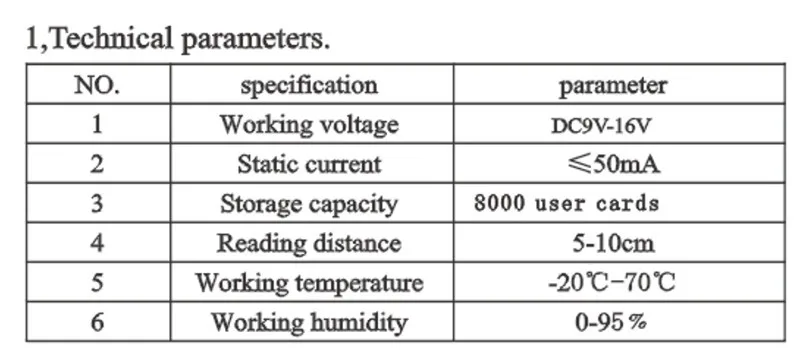 C30 ID+ Водонепроницаемая Прямая Фабрика Rfid считыватель интеллектуальная система управления беспроводной сенсорной клавиатурой контроля доступа