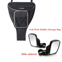 KEMiMOTO Cab Pack Holder Storage Bag Rearview Side mirrorUTV for Polaris Ranger RANGER RZR 800 RZR 570 800 1000 900 RZR XP 900 KEMiMOTO Cab Pack Holder Storage Bag Rearview Side mirrorUTV for Polaris Ranger RANGER RZR 800 RZR 570 800 1000 900 RZR XP 900