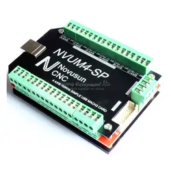NVUM 4 оси ЧПУ маршрутизатор Mach3 USB кард-фрезерный станок с ЧПУ 3 5 6 Axis cnc фрезерный станок движения Управление карты коммутационная плата