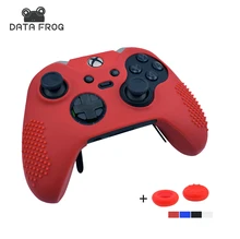 4 Colors Silicone Case Protective Skin Cover Wrap Case For Xbox One Elite Controller Joystick Gel Rubber With 2 Pcs Thumb Sticks
