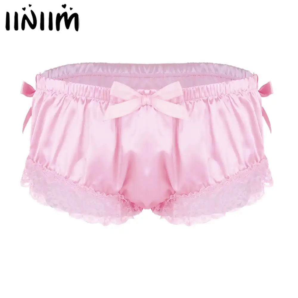 Detail Feedback Questions About Mens Sissy Panties Shiny Satin Ruffled Floral Lace Cute Bowknot Knickers Briefs Bikini Slip Homme Lingerie Underwear For Man Detail Feedback Questions About Mens Sissy Panties Shiny Satin Ruffled Floral Lace Cute Bowknot Knickers Briefs Bikini Slip Homme Lingerie Underwear For Man