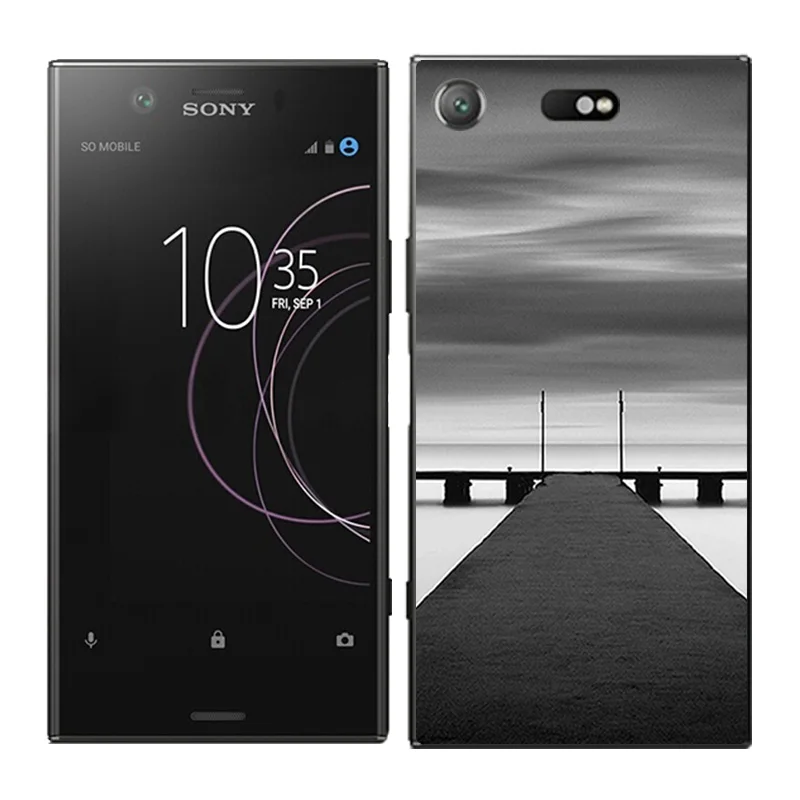 Чехлы для телефонов для Sony Xperia XZ1 компактный чехол слон чехол с рисунком Fundas Мягкий Силиконовый ТПУ чехол ультра тонкие чехлы - Цвет: 35