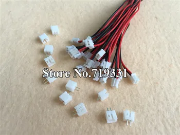 

1000SETS Mini Micro JST 2.0 PH 2-Pin Connector plug with Wires Cables
