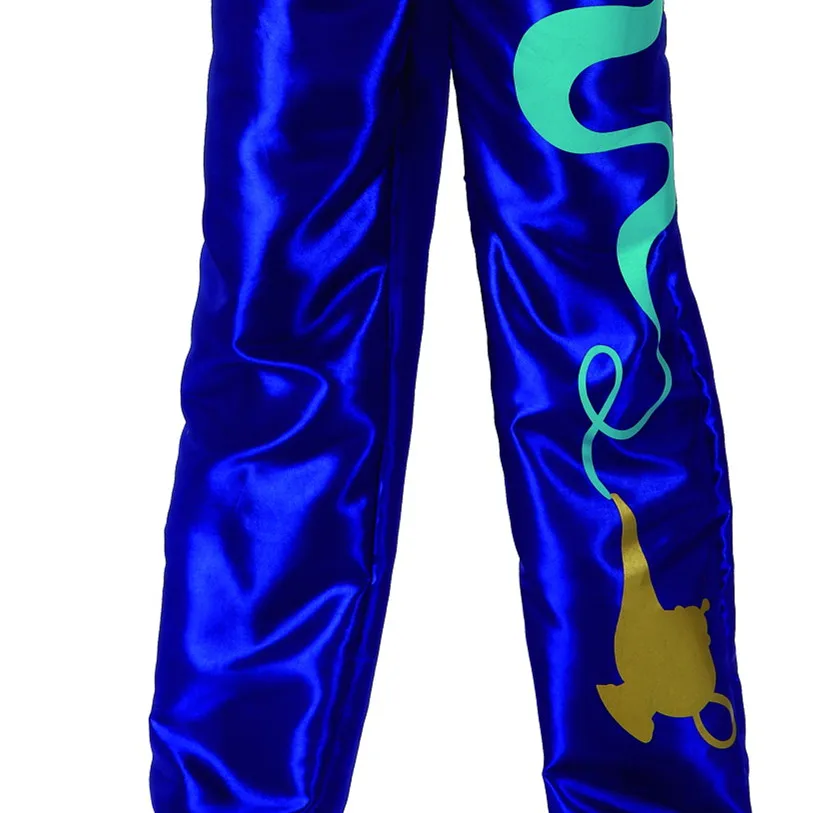 Wholesale - 2016 New Fashion Style Carnival Costume Cosplay Party Clothing for Man knitted Aladdin costumes superhero Blue Color
