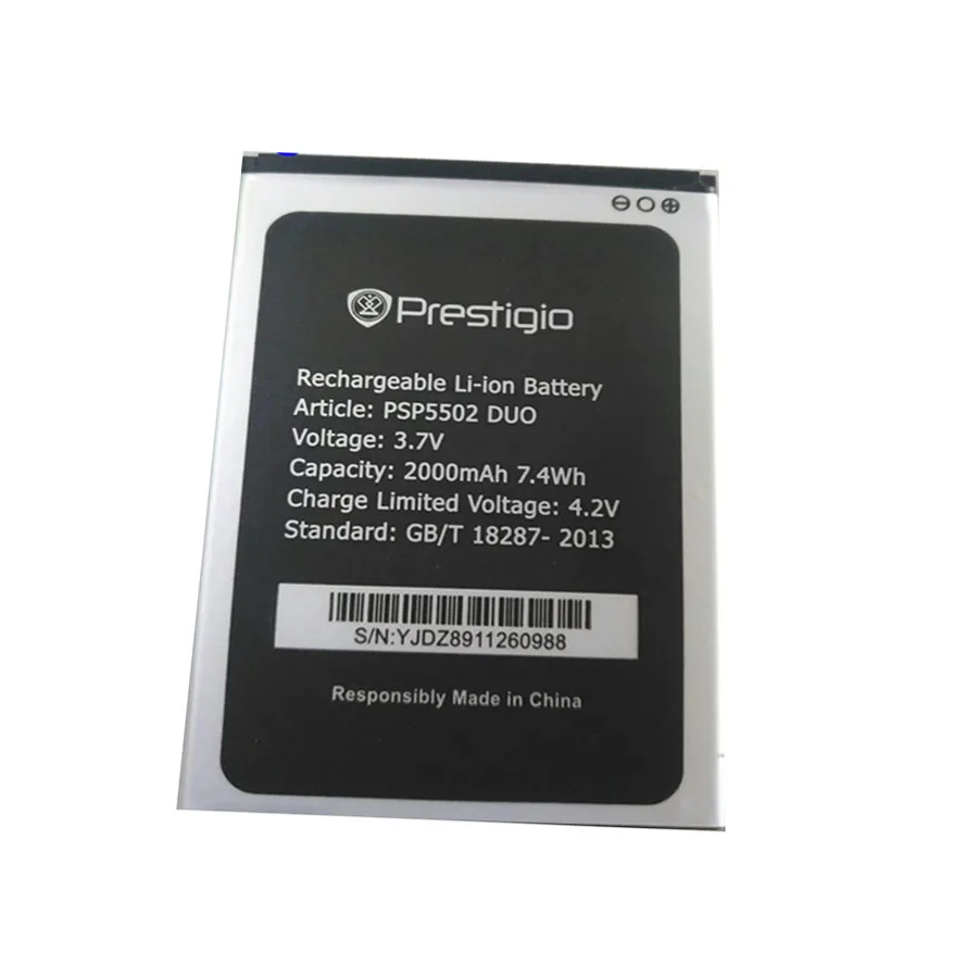 WISECOCO аккумулятор 2000 мАч для Prestigio Muze A5 psp 5502 DUO psp 5502 Мобильный телефон батарея+ номер отслеживания