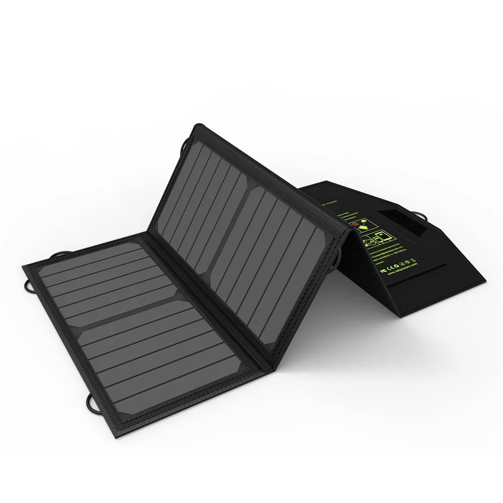 ALLPOWERS Солнечная Панель зарядное устройство Солнечное зарядное устройство для телефона iPhone 6 7 8 X Xr Xs max huawei Mate20 MIX samsung Galaxy и т. Д - Цвет: solar phone charger