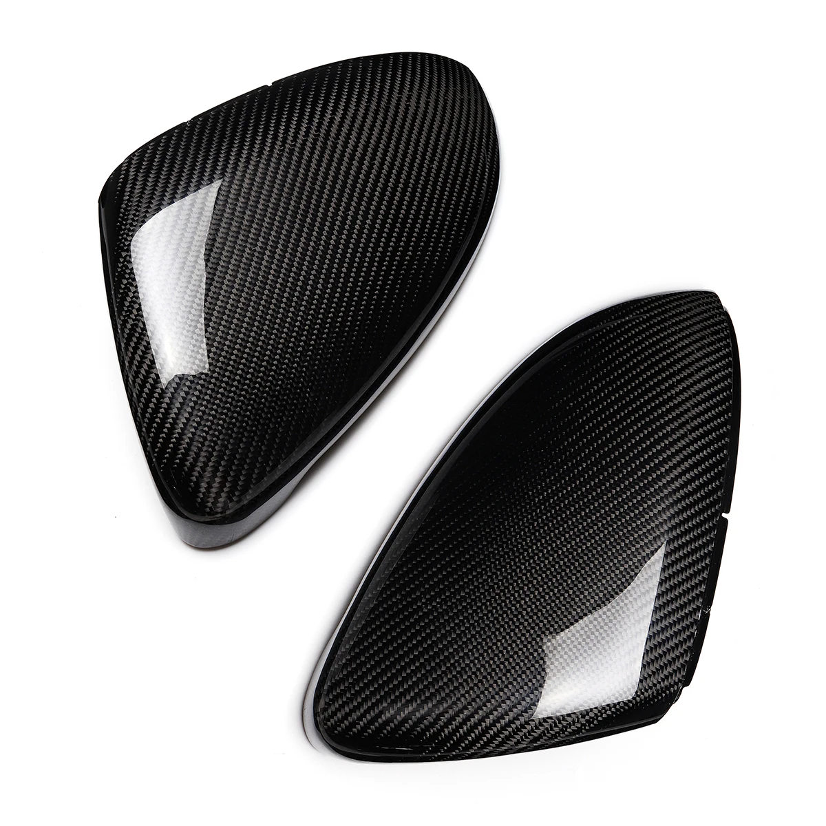 

Real Carbon Fiber Rearview Door Side View Mirror Car Wing Mirror Replacement Cover Cap Fit For VW Golf MK7 MK7.5 GTI R 2013-2017