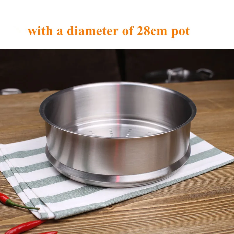 Youtai 18/10stainless steel German cooking tools high-quality eco-friendly use for the diameter size of 28cm kitchen steamer | Дом и сад
