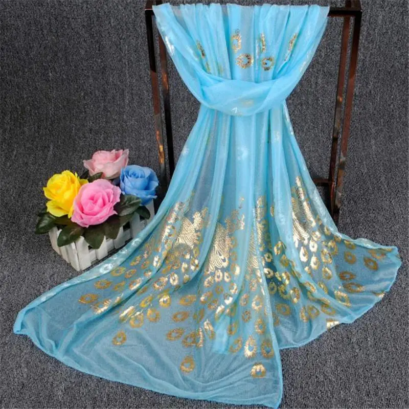 Fashion Women Long Print Scarf Wrap Ladies Shawl Girls Large women's scarves handkerchief hijab scarf 40FE2609