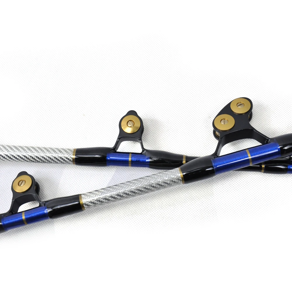 Рыболовная удочка TopLine 2018 рыболовная для лодки BlueSpear80lb 5 ƌ дюймов алюминиевая
