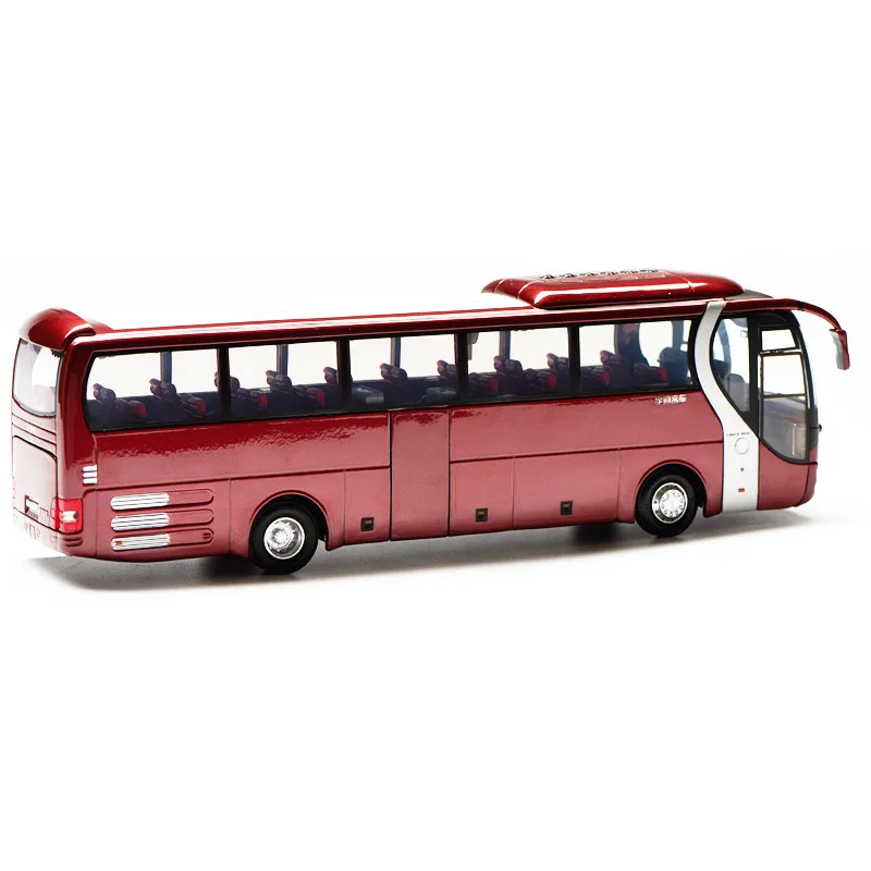Коллекционная модель из сплава в подарок масштаб 1:42 Yutong ZK6120R41 человек Лев звезда
