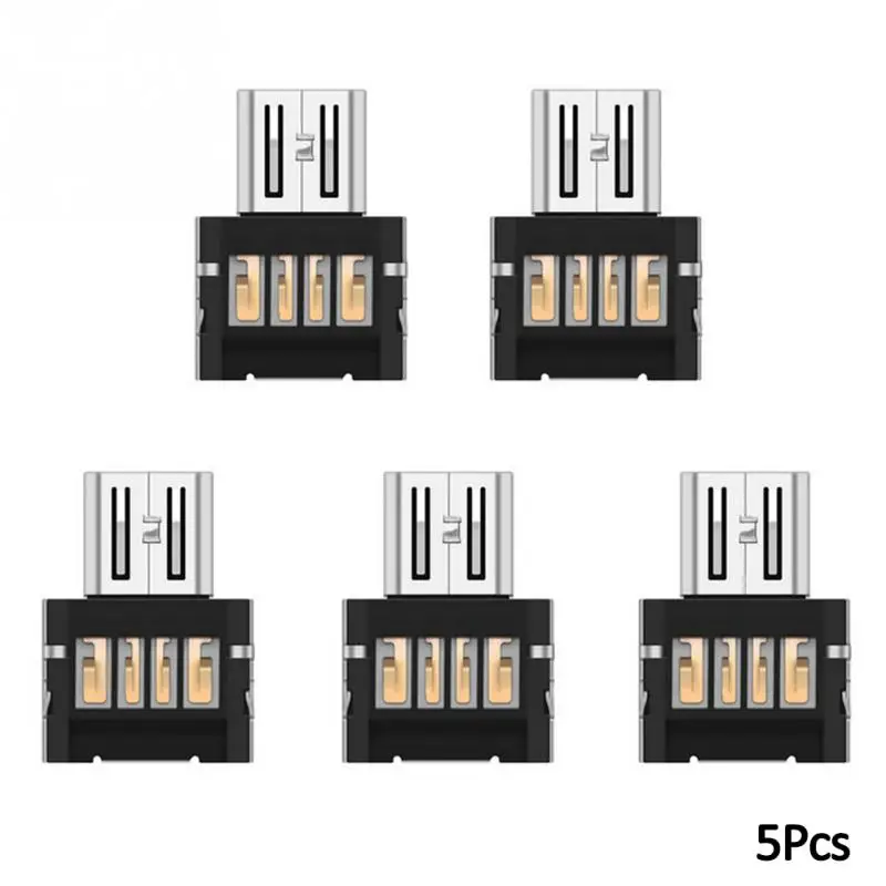 5 шт./лот разъем Micro USB к USB OTG кабель Mini USB OTG адаптер флэш-накопитель для Xiaomi htc samsung HuaWei конвертер