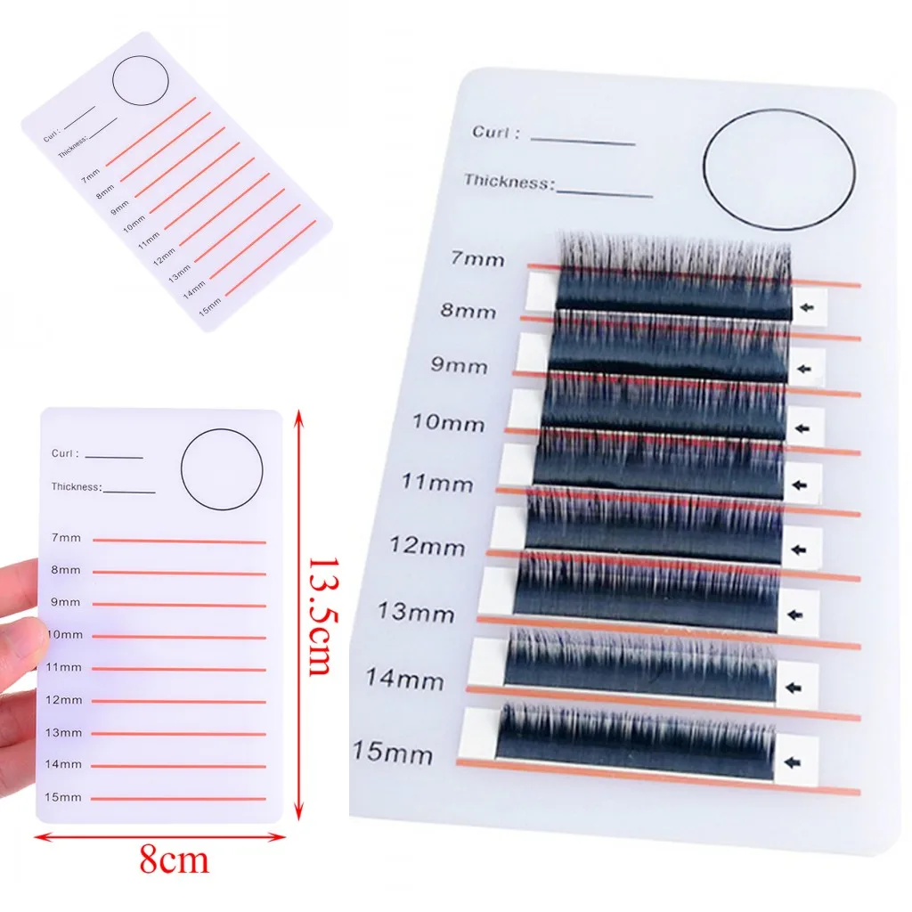 

2019 New Eyelash Acrylic Pallet Holder Eyelash Extension Tools Lash Individual Eyelash Volume Eyelashes Makeup Tools Glue Holder