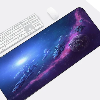 

Mairuige So Beautiful Universe Space Fleet Nebula Scenery super Big Size 400x900MM for Pc Computer Notebook Table Desk Mat Pad
