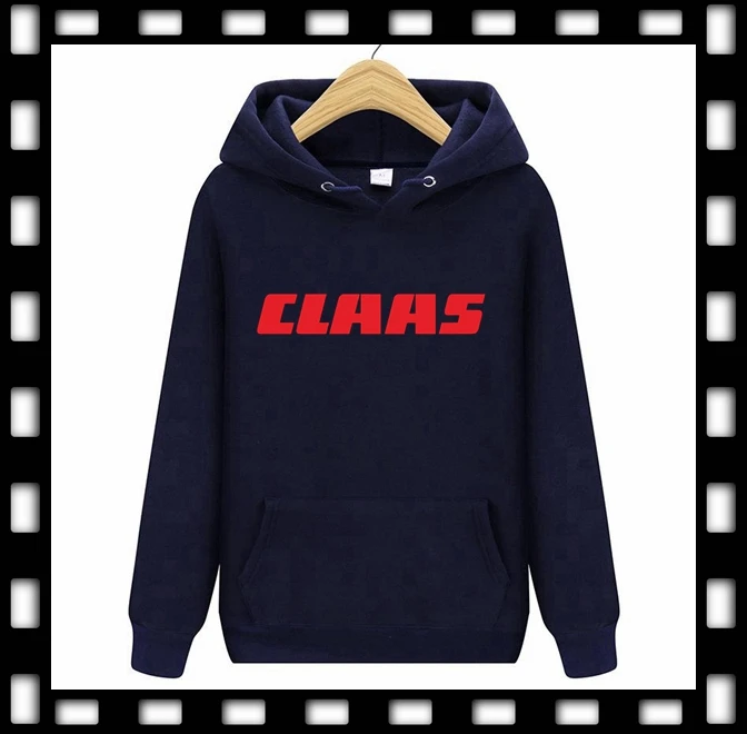

Brand New Spring Hooded Men Car Sweatshirts Best Friend Claas Hoodies Tractor Agriculture Logo Men's Jacket Man Cars Sweatshirts