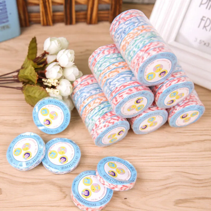 

20pcs Practical Traveling Non-woven Facial Towel Compressed Towel Magical Non Disposable Portable Outdoor Home Textile