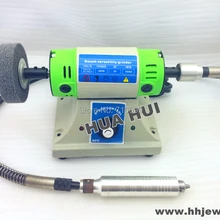 220 V Bencher Универсальный буферный полировщик шлифовальный станок Полировка ювелирных изделий Foredom, полировальная машина для Ювелирное Украшение из нефрита