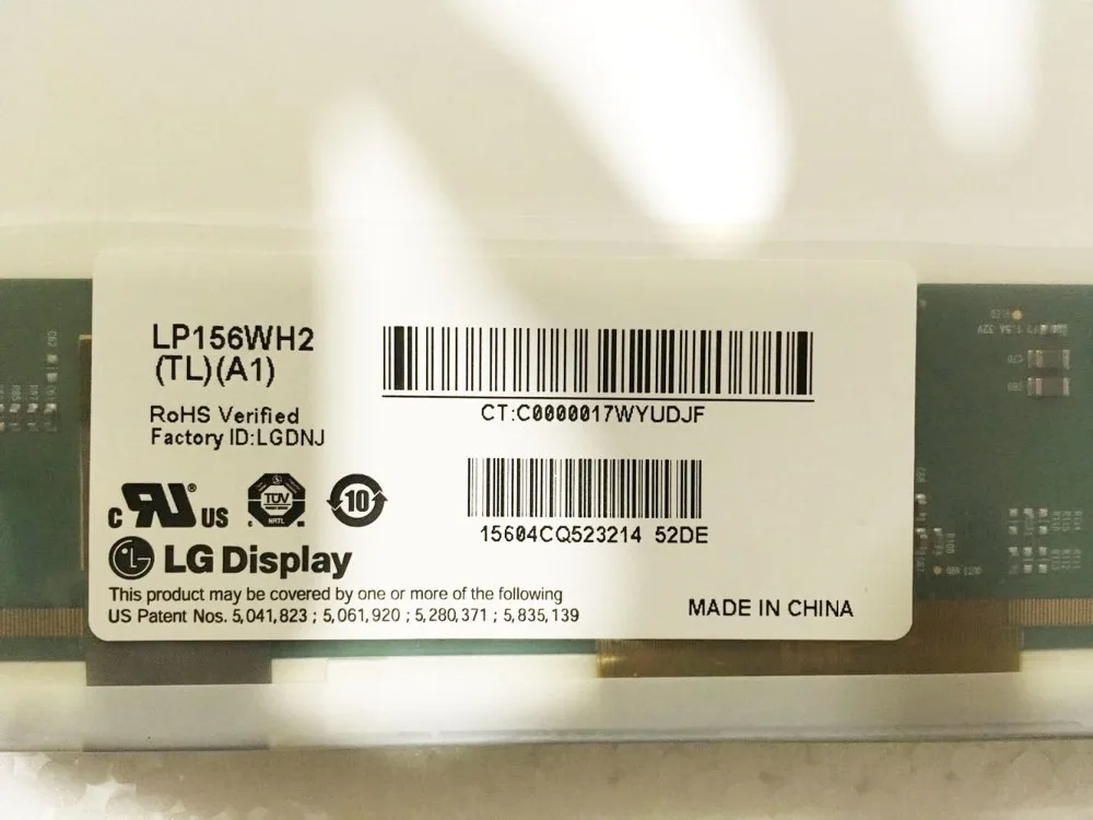 

For LG LP156WH2-TLA1 LP156WH2 TLA1 LP156WH2 (TL)(A1) LED Display LCD Screen Matrix for Laptop 15.6" 40Pin Glossy Repalcement
