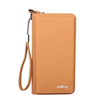 

Men Long Purse PU Leather Card Holder Billfold Casual Wallet Clutch Money Bag AB@W3 Women bag