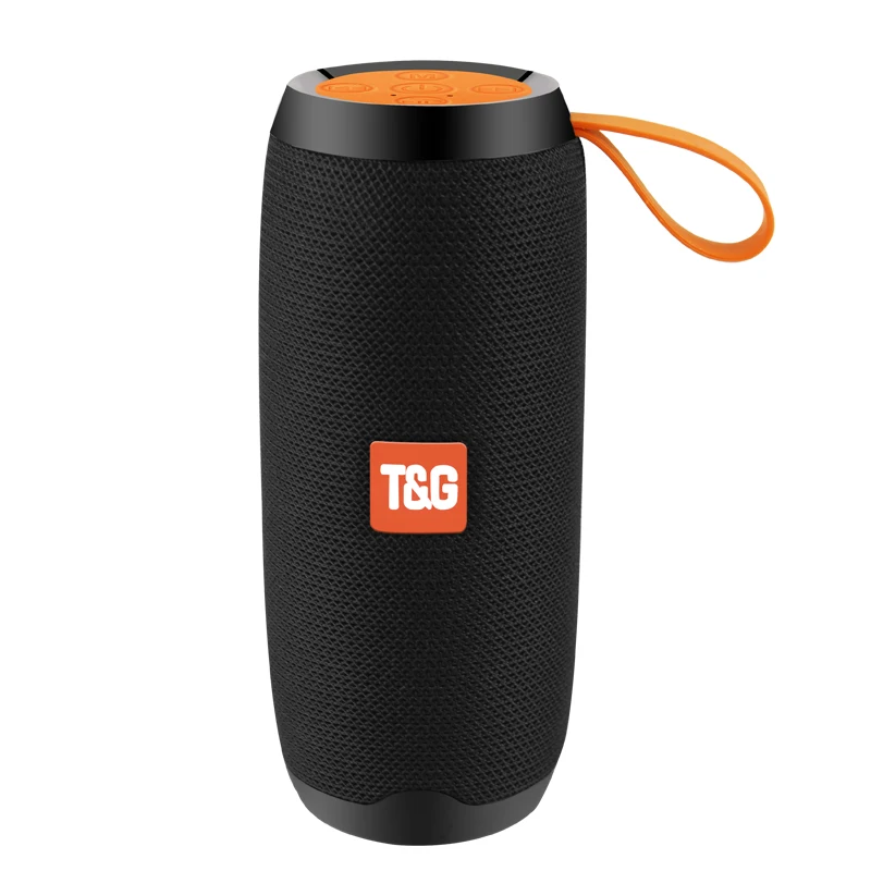 Baratos Altavoces inalámbricos Bluetooth a prueba de agua estéreo columna portátil altavoz con micrófono FM Radio MP3 bajo caja de sonido