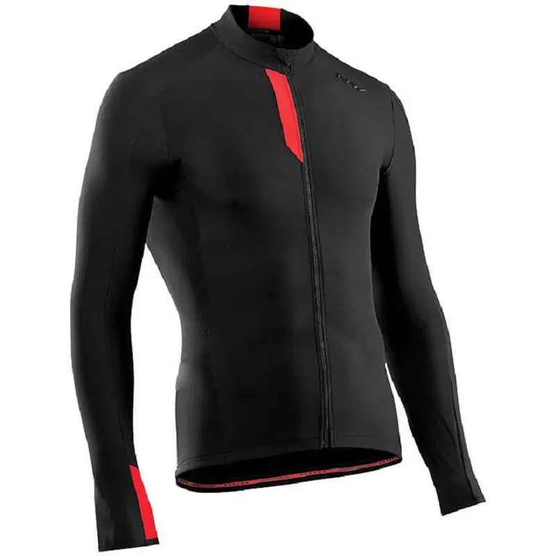 Northwave NW зимняя мужская теплая флисовая куртка для велоспорта теплая одежда для горного велосипеда спортивная одежда - Цвет: Fleece jersey