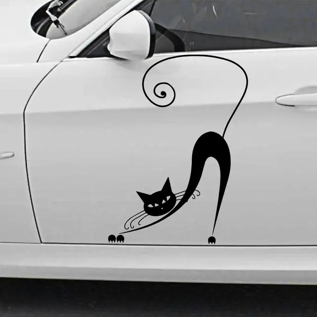 Online Shop Diy Cat Car Accessories Exterior Car Truck Body Side