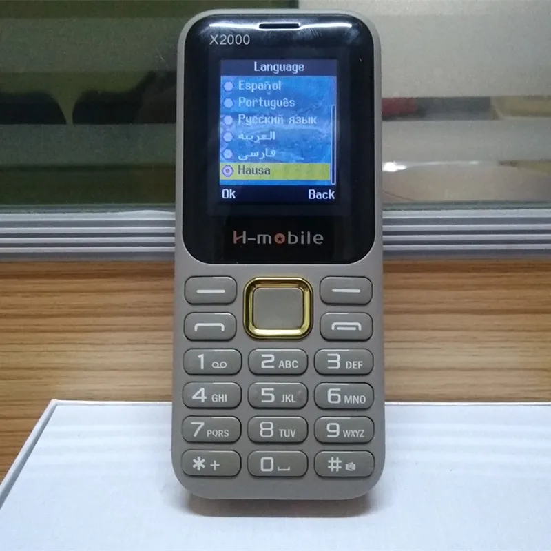 H mobile X2000 Dual Sim двойной сигнальный огонь большой Батарея долгого ожидания 3D Звук