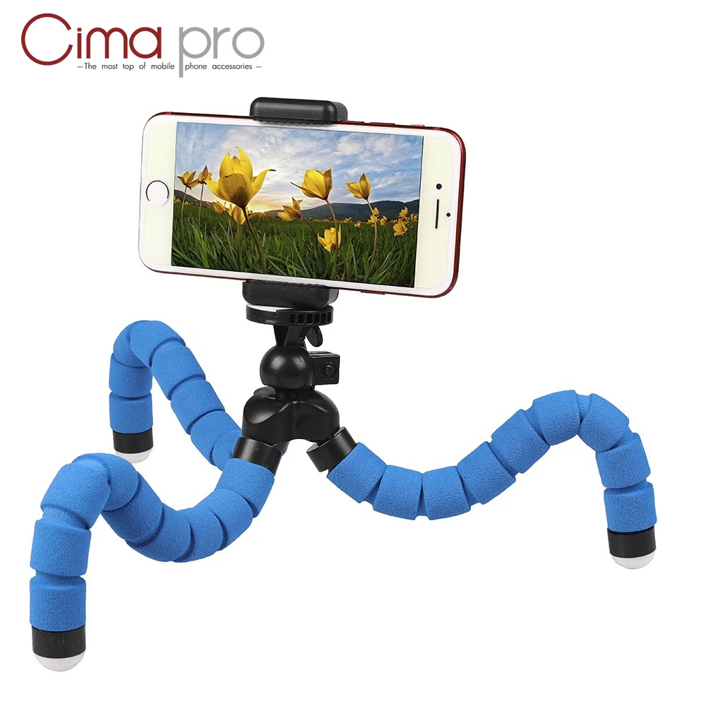 CimPro RM-27 Гибкий штатив, совместимый с iPhone/Android samsung, мини штатив подставка держатель для камеры GoPro/мобильного телефона