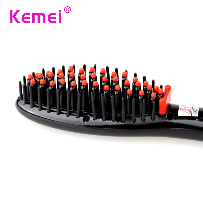 Expdition rapide Brosse Cheveux Redresseur Peigne Professional nel Antomatic Fers A Defriser Outil Lissante Lisseur|Утюжки для