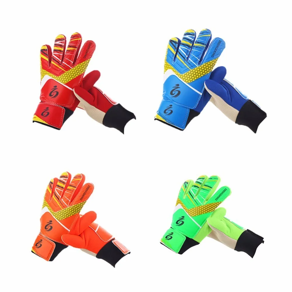 Детские футбольные перчатки вратаря guantes de portero для детей 5 16 лет мягкие Размер
