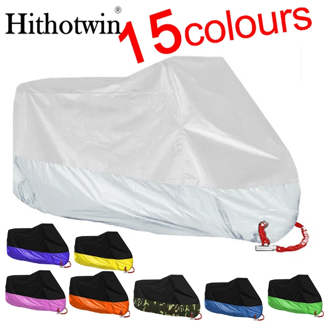 US $8.28 MLXL2XL3XL4XL New Motorcycle Covers Waterproof Breathable Outdoor Motorcycle Scooter Rain Coat UV P