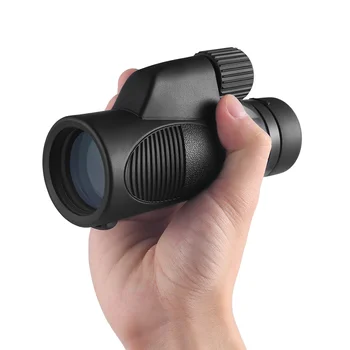 

8x42 / 10x42 Monocular Telescope BAK4 Prism Nitrogen Waterproof Monoculars FMC Multi-coated for Hunting Camping Hiking Travel