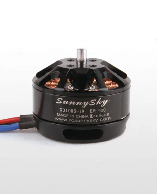 SUNNYSKY X3108S бесщеточный двигатель 720KV 900KV 325W 22A/30S 1kg 3 4S эффективный вал дискового