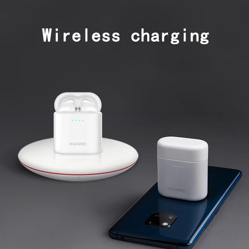 Оригинальные наушники huawei FreeBuds 2 Bluetooth беспроводное соединение с микрофоном