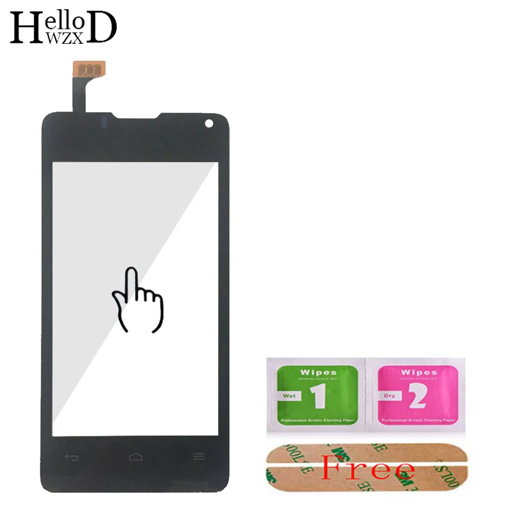 Переднее Сенсорное стекло внешнее для Huawei Ascend Y300 U8833 T8833 сенсорная панель с