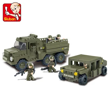 

0306 379pcs Military Constructor Model Kit Blocks Compatible LEGO Bricks Toys for Boys Girls Children Modeling