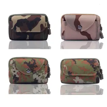 

2019 Men Waist Fanny Pack Oxford Cloth Canvas Bag Military Travel Multi-purpose Messenger Camo Waist Bag Phone Case Pack