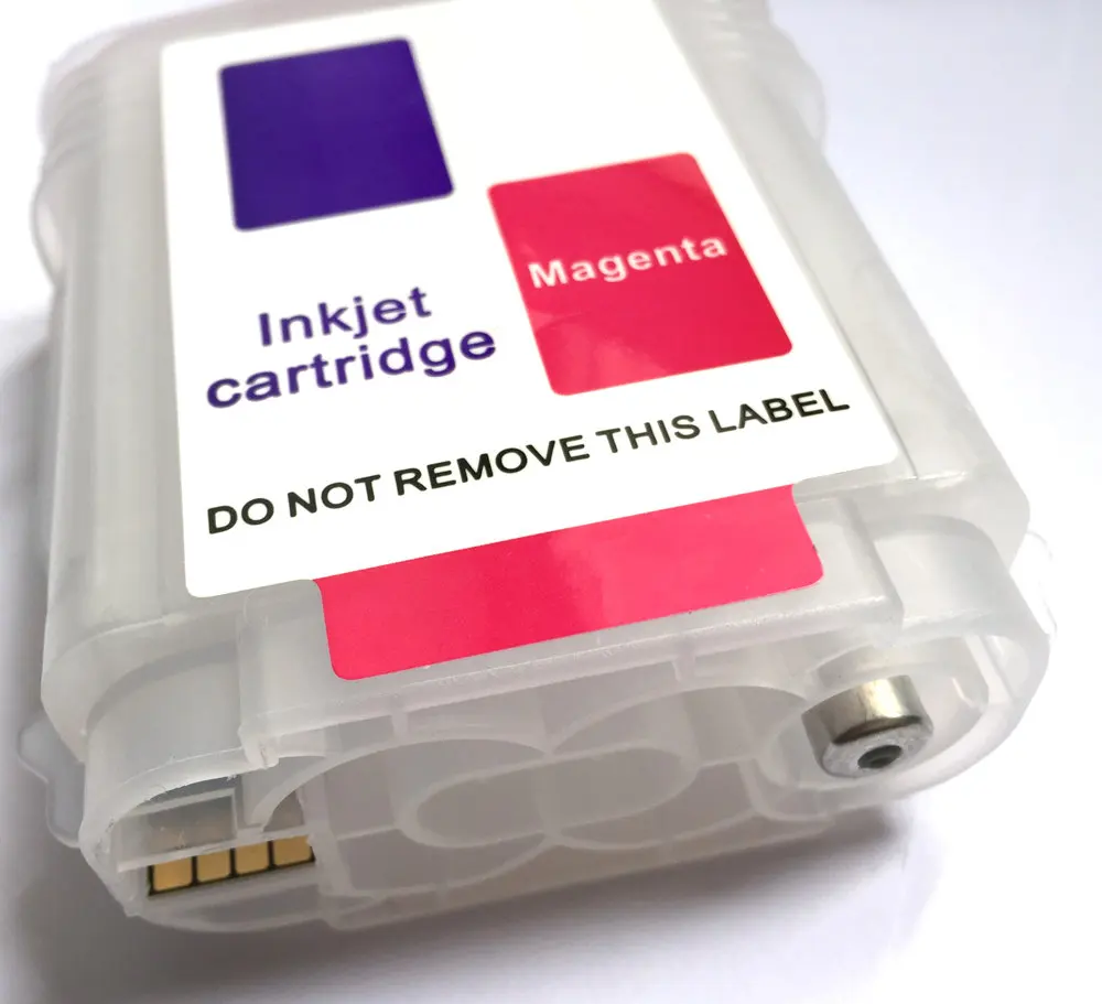 Pаспродажа Einkshop для hp 10 82 многоразовые картриджи с чипом для hp DesignJet 500 500ps 800 800ps 815m принтер