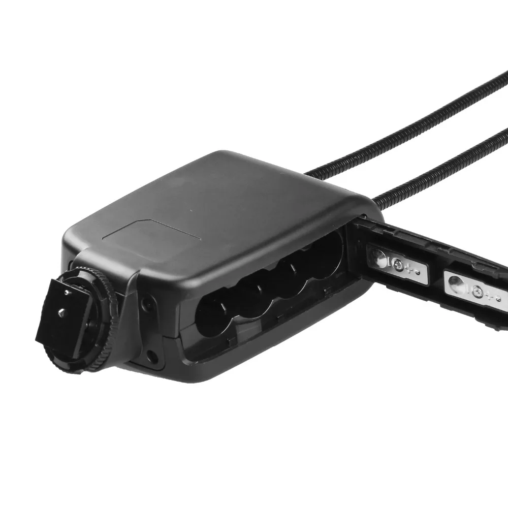 Spash ML-2D светодиодный светильник вспышки Speedlite металлический шланг Регулируемая камера вспышка для Canon Nikon Panasonic Olympus sony Fujifilm Pentax