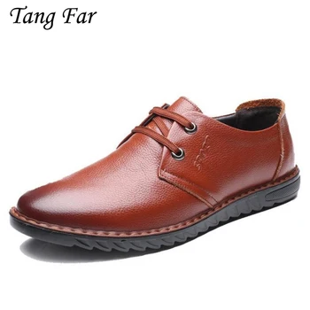 

Fashion Men Shoes Genuine Leather Men Casual Shoes Brand Luxury Men's Business Classic Gentleman Shoes Handmade High Quality