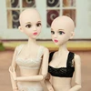 XINYI-Muñeca desnuda BJD, ojos 3D, cuerpo de muñeca Original de 46cm, cabeza calva, doble rodilla, codo, articulación, maquillaje para Cosplay, DIY para muñecas, 1/4 ► Foto 1/6