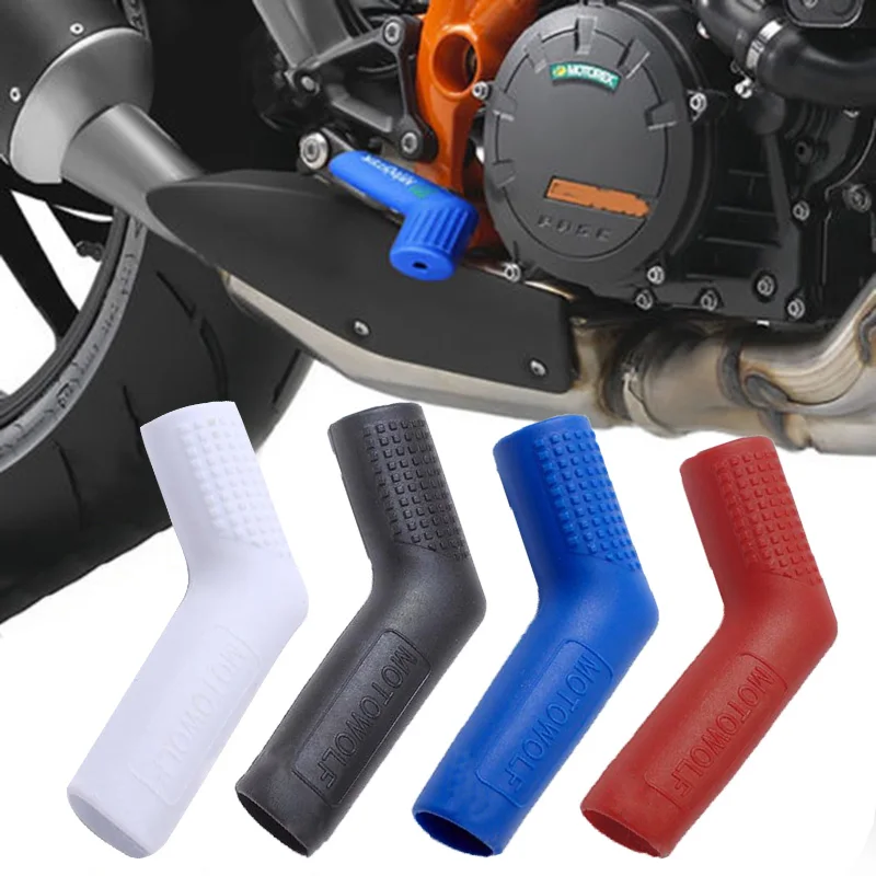 Universal Motorcycle Gear Shift Lever Rubber Sock Gear Shifter Boot Shoe Shift Case Protectors
