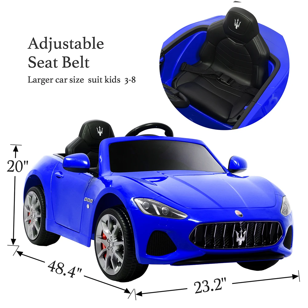 Uenjoy maserati ride on car power wheels1