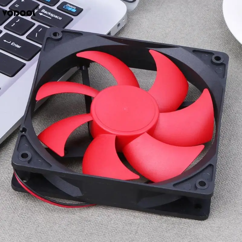 VODOOL 120X120X25 مللي متر DC12V 1800 RPM 2Pin PC التبريد مروحة المحمولة وحدة المعالجة المركزية وحدة معالجة خارجية للحاسوب مروحة المبرد برودة ل جهاز كمبيوتر ش...