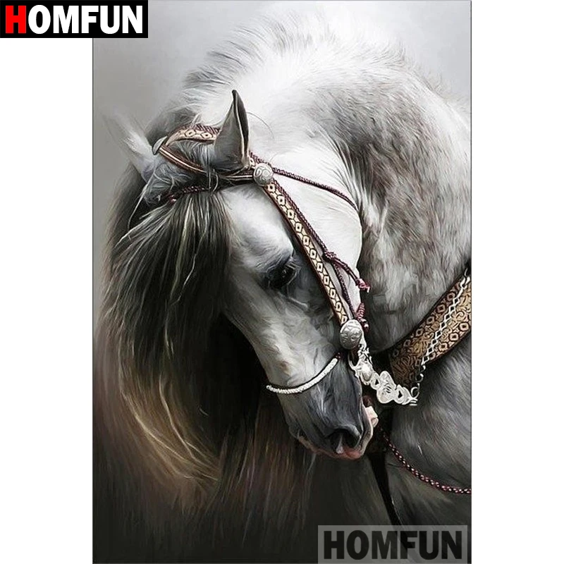 Алмазная 5D картина HOMFUN сделай сам полноразмерная/круглая вышивка крестиком