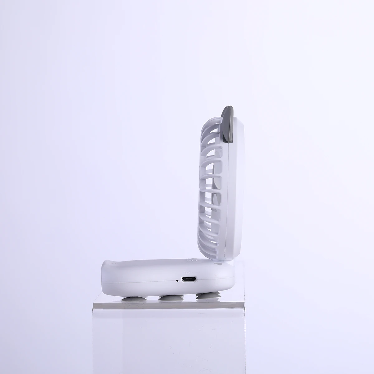 Мини Портативный usb-вентилятор ручной вентилятор с светодиодный ночным фонариком, работающий от аккумулятора, USB power, ручной вентилятор, кулер, электрический вентилятор для ноутбука для дома