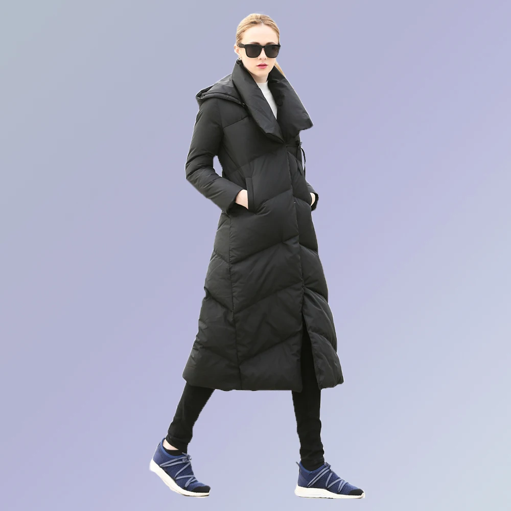 BC051 New Arrival 2016 casual hooded women winter coat