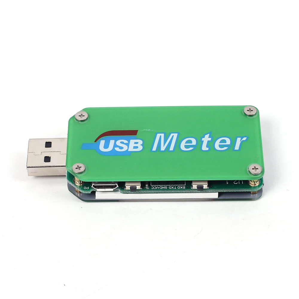 UM24 USB 2,0 IC тестер Вольтметр Амперметр ЖК-цифровой мультиметр-термометр измеритель мощности тестер емкости батареи