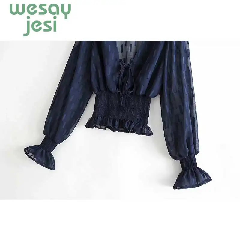 Women Elegant Mesh Shirts Summer Plus Size Casual transparent Women Blouse long sleeve Street Womens Tops Blouses